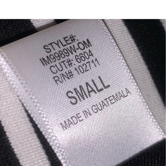 Olivia Moon for Stitch Fix Black and White Striped Blazer - Picture 6 of 7